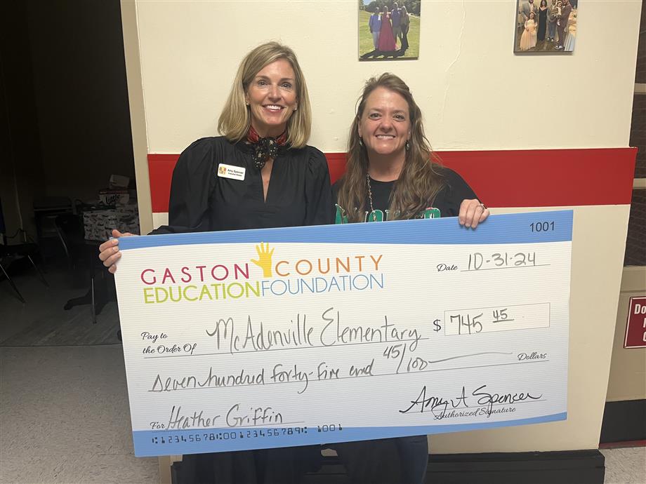 Good News from Gaston County Schools